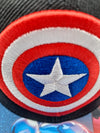 Captain America Black Snapback Hat Cap - Snapback Empire