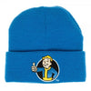 Fallout Vault Boy Blue Cuff Beanie Hat - Snapback Empire