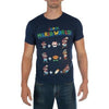 Nintendo Men's Super Mario World Equation T-Shirt - Snapback Empire