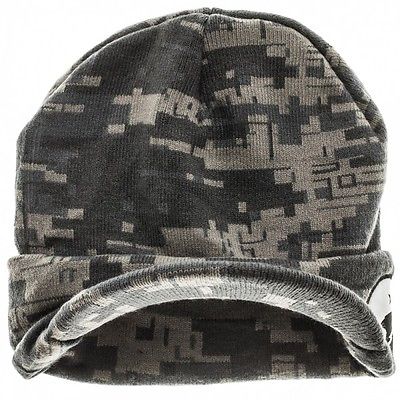 Halo 5 UNSC Camouflage Cuff Visor Billed Knit Beanie Hat - Snapback Empire