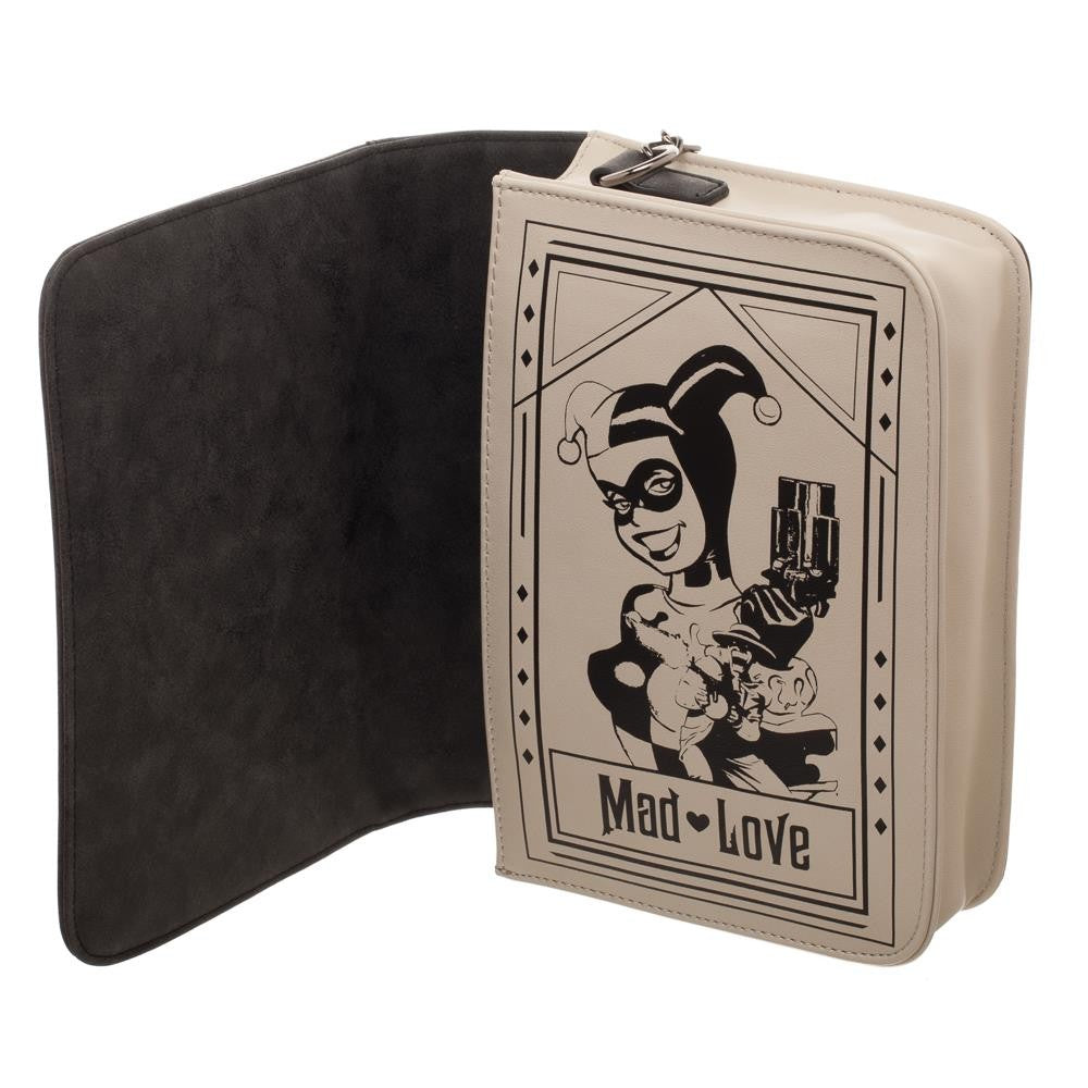 Portamonetes/Borsellino Harley Quinn 'My Puddin Loves Me' - Nero, Portacarte E Monete In Pelle Sintetica