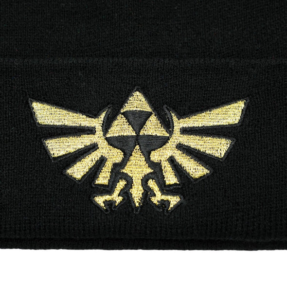 Nintendo Zelda Triforce Crest Beanie - Snapback Empire