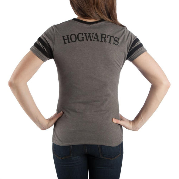 Hogwarts Jrs Varsity V-Neck Tee Shirt - Snapback Empire