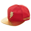 Shazam Faux Leather Bill Snapback Hat - Snapback Empire