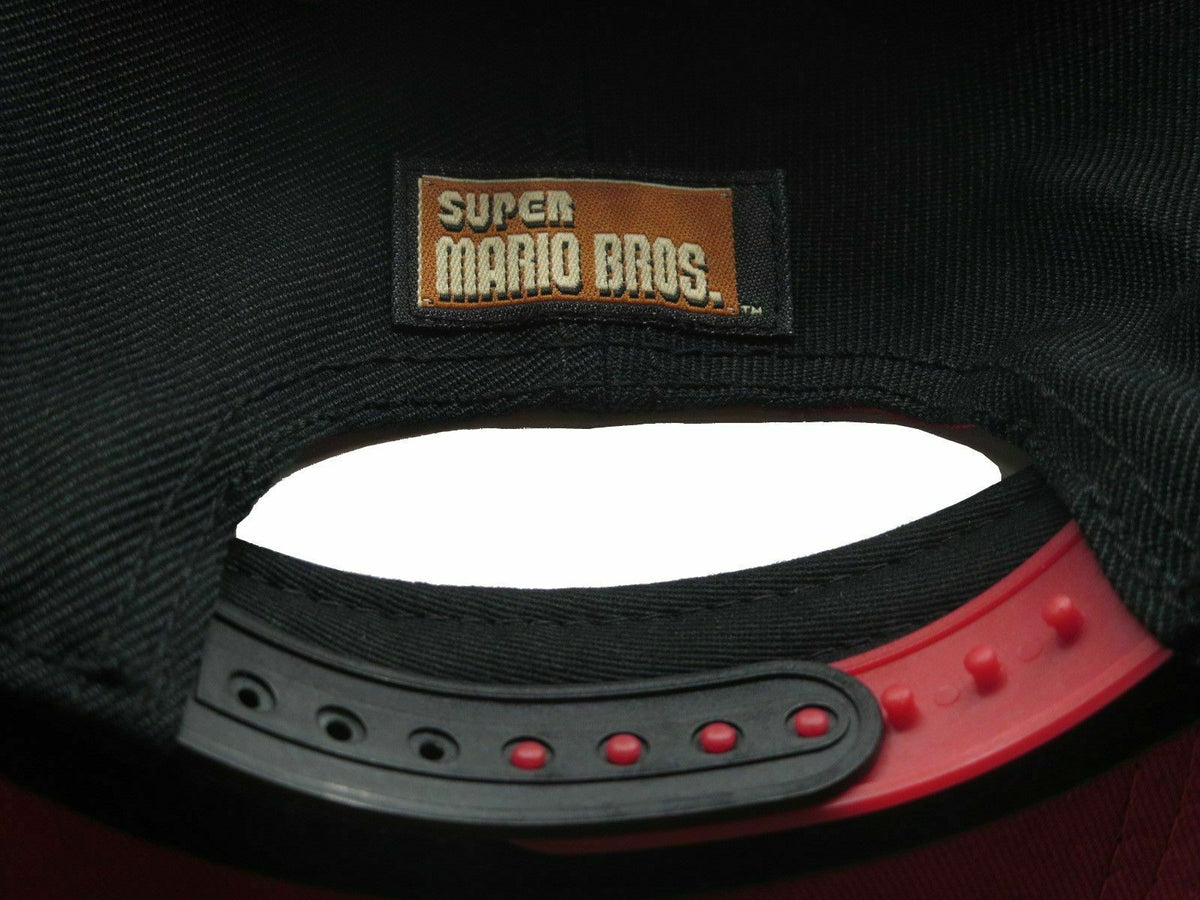 Nintendo Super Mario Pixel Black Snapback Hat– Snapback Empire